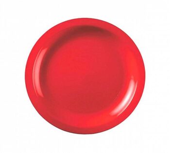 AMC Plato Policarbonato Rojo Rubí