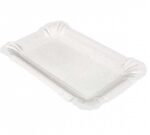 Bandeja Cartón Blanca (250 uds)