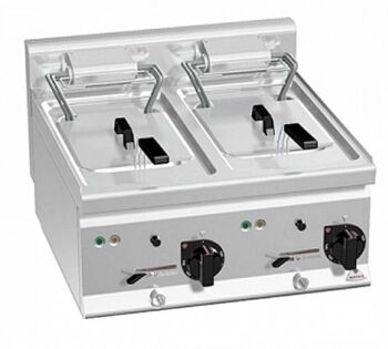 Bertos Freidora Eléctrica Plus 600 Doble E6F10 6B