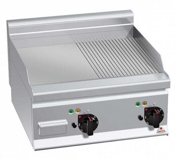 Bertos Fry Top de Acero Plus 600 Placa Mixta E6FM6BP