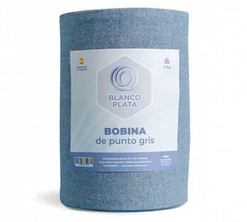 Blancoplata Bobina Bayeta Punto Gris