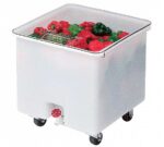 Cambro Carro para Ingredientes con Tapa Recta y Grifo