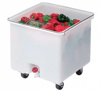 Cambro Carro para Ingredientes con Tapa Recta y Grifo