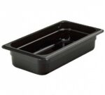 Cambro H-Pan Cubeta Negra Alta Temperatura GN 1/3