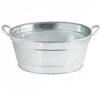 TableCraft Cubeta Acero Galvanizado