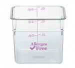 Cambro Recipiente CamSquare Allergen Free PE