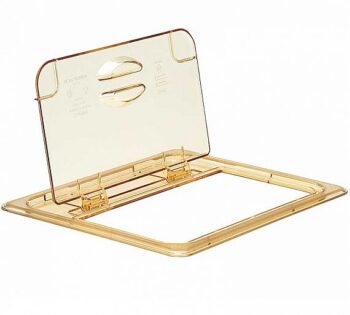 Cambro Tapa Policarbonato FlipLid con Muesca Alta Temperatura