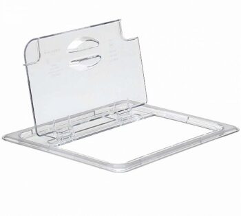 Cambro Tapa Policarbonato Camwear FlipLid con Muesca