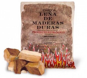 Carcoa Leña Maderas Duras Saco de 8 kg