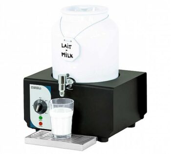 Casselin Calentador de Leche de Porcelana 10L