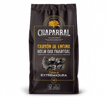 Chaparral Carbón Vegetal de Encina Saco de 10 kg