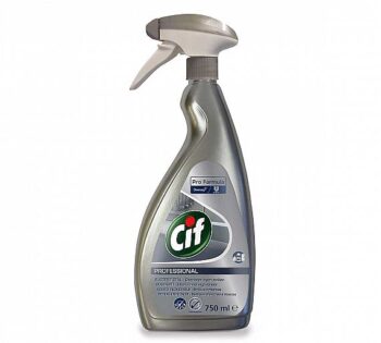 Cif Profesional Limpiador Acero Inoxidable y Cristales