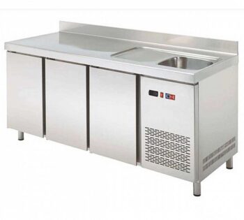 ClimaHosteleria Mesa Refrigerada Snack con Fregadero