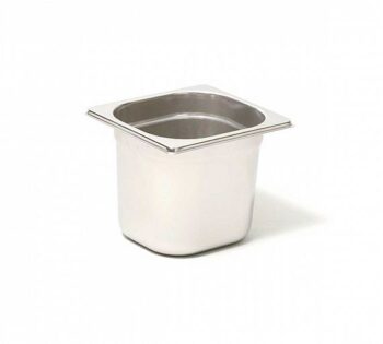 Comas Cubeta Acero Inox GN 1/6