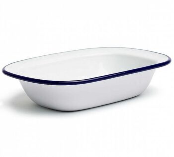 Comas Mini Cuenco Rectangular Blanco
