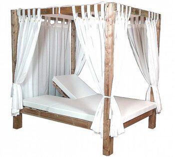 Conva Cama Balinesa Reclinable CPR150 Madera/Náutico Bio Plus