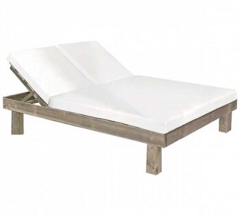 Conva Tumbona Doble CMPR150 Madera/Náutico Bio Plus-Mixto