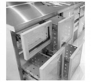 Coreco Cajonera Doble Cristal