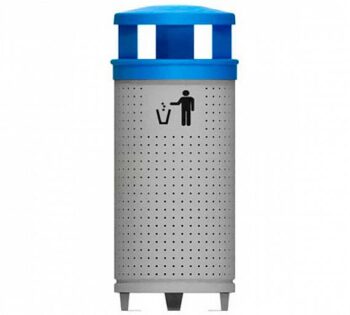 Cubis Papelera Trady Cabezal Anti Lluvia Base Patas PA