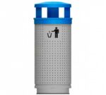 Cubis Papelera Trady Cabezal Anti Lluvia Base Pedestal PE