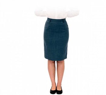 Dacobel Falda Azul Marino 4038/6180 con Bolsillos