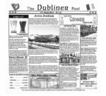 Papel Antigrasa de Aperitivo Periódico Dubliner