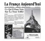 Papel Antigrasa de Aperitivo Periódico La France