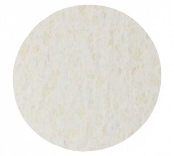 Dbmark Tabla Melamina Redonda Acabado Granito Blanco