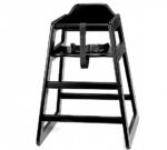 Tablecraft Trona Madera Acabado Negro