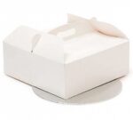 Decora Caja Cuadrada con Asa y Bandeja