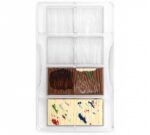 Decora Molde Policarbonato Tabletas Chocolate Madera