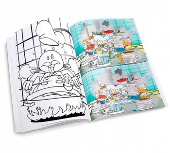 Dining Kids Libro de Actividades para Niños