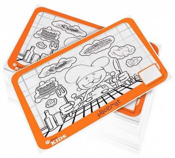 Dining Kids Mantel Individual para Colorear