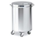 Distform Cubo Basura con Ruedas y Tapa