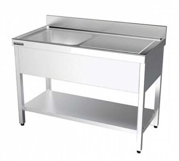 Distform Fregadero Gama 600 con Bastidor y Estante