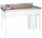 Distform Mesa Fregadero Gama 700 Preparación Carne/Pescado sin Bastidor