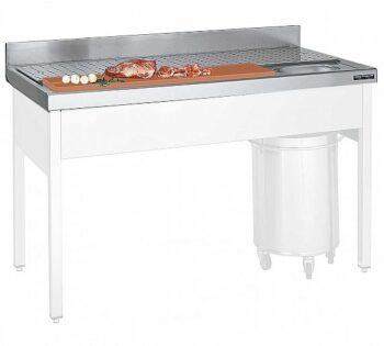 Distform Mesa Fregadero Gama 700 Preparación Carne/Pescado sin Bastidor