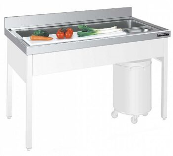 Distform Mesa Gama 700 Preparación Verduras sin Bastidor