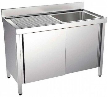 Distform Fregadero Gama 700 con Bastidor y Puertas