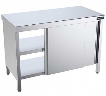 Distform Mesa Gama 800 Pasante con Puertas