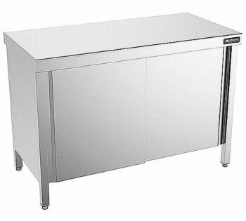Distform Mesa Central Gama 550 con Puertas Correderas