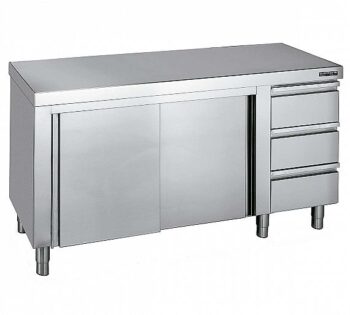 Distform Mueble Central Gama 600 con Cajones y Puertas Correderas