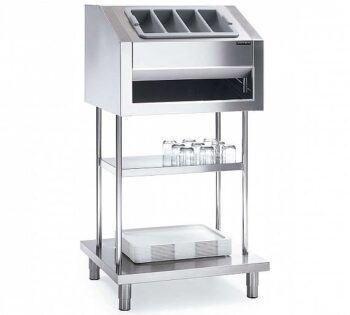 Distform Dispensador de Cubiertos, Bandejas y Tolva de Pan