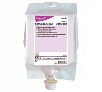 Diversey Desinfectante Concentrado Suma Bac D10 1,5L (4 uds)