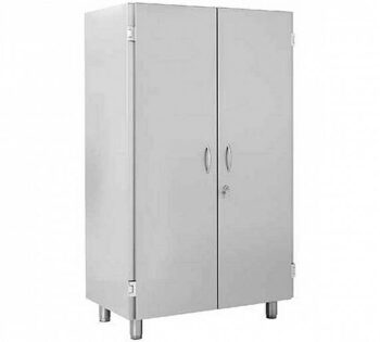 Edenox Armario Alto de Pie con Puertas Abatibles