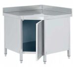 Edenox Mesa de Ángulo 90º con Puertas Gama 600