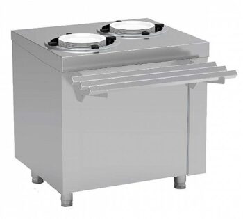 Eratos Self Service Dispensador Caliente para Platos SDPC-80