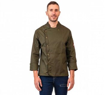 Eurosavoy Chaqueta Cocina Estilo Militar Hombre Andria