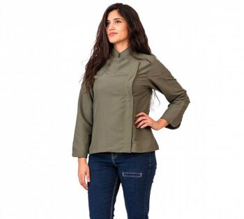 Eurosavoy Chaqueta Cocina Microfibra Mujer Calabria