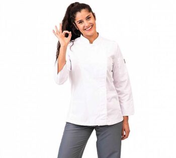 Eurosavoy Chaqueta Cocina Transpirable Mujer Sorrento